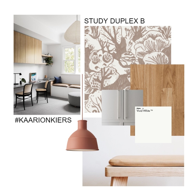 Kaari on Kiers - Study Duplex B Mood Board by hemko interiors on Style Sourcebook