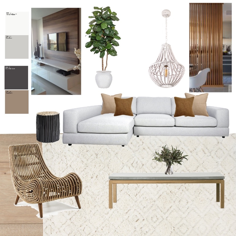 Living Area Sample Board Mood Board by Dorothea Jones on Style Sourcebook