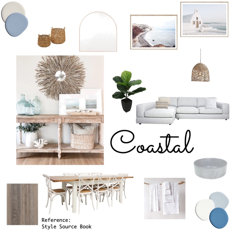 Coastal Mood Board by Tennielle's Designs on Style Sourcebook