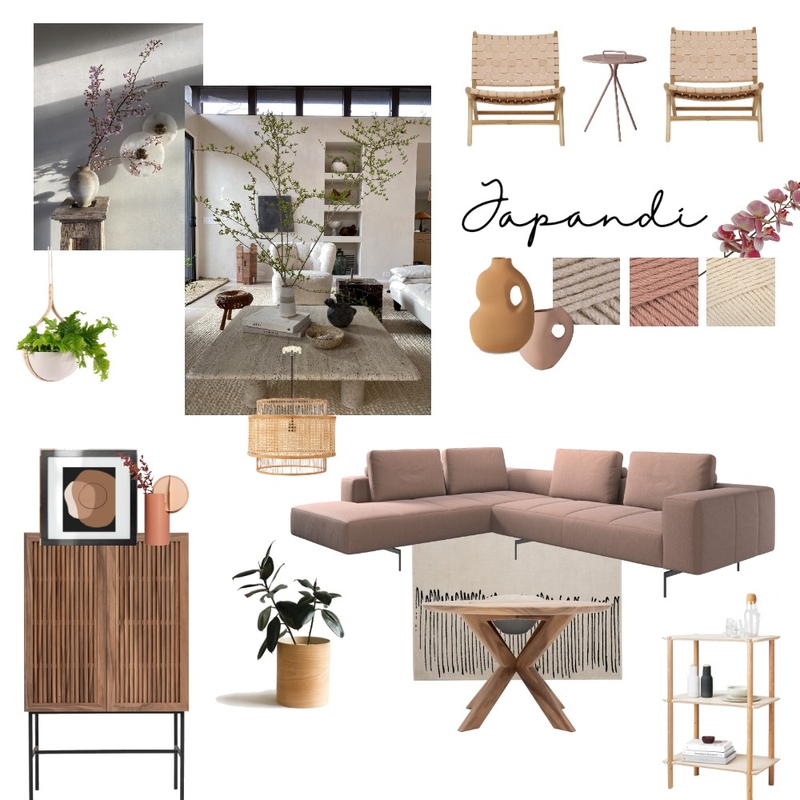 Japandi Mood Board by Trianka on Style Sourcebook