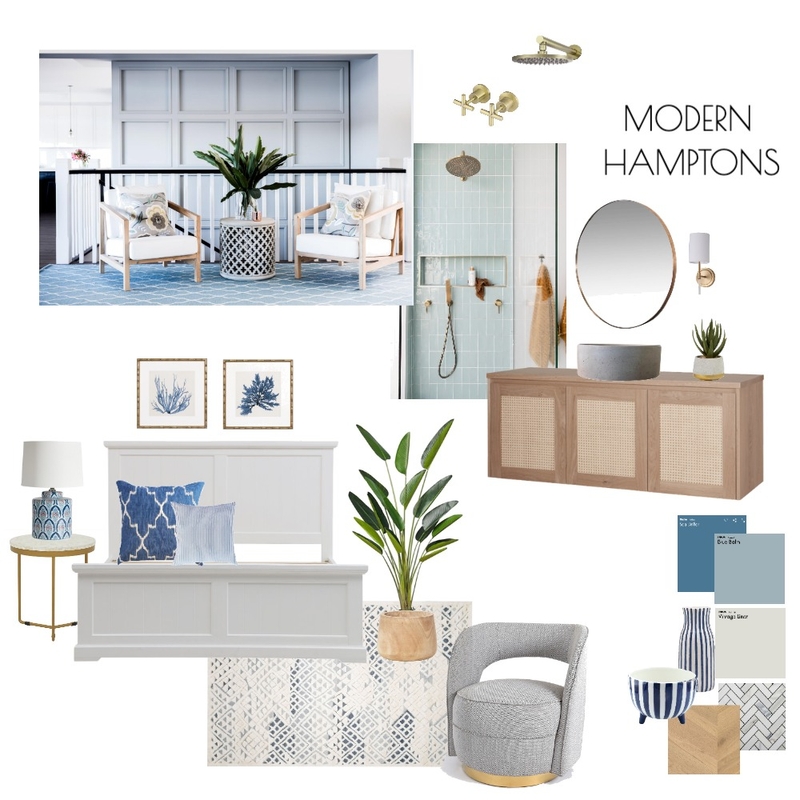 Modern Hamptons Mood Board by Trianka on Style Sourcebook