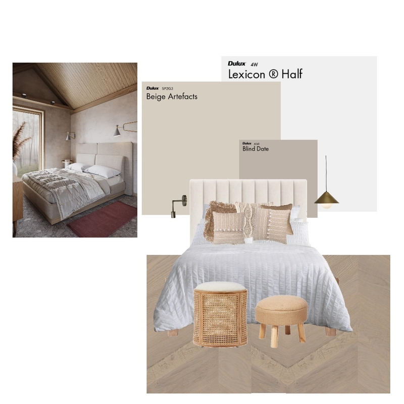 Wabi Sabi Guestroom Mood Board by alicebadger on Style Sourcebook