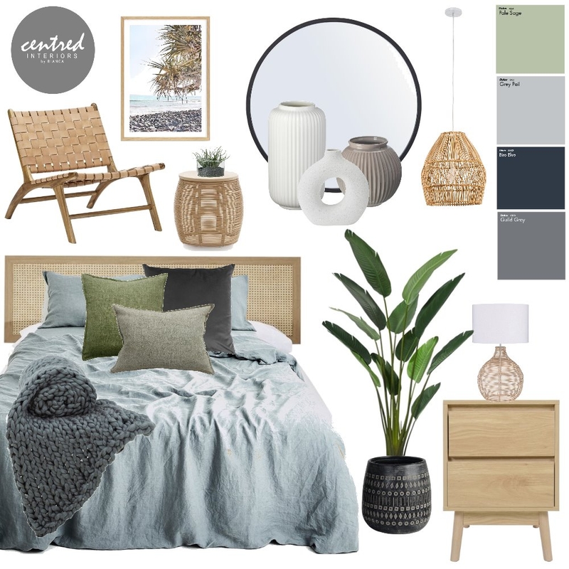 Master Bedroom Mood Board by Centred Interiors on Style Sourcebook
