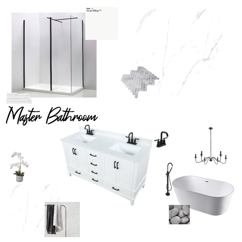 Master Bathroom Mood Board by BOrban on Style Sourcebook