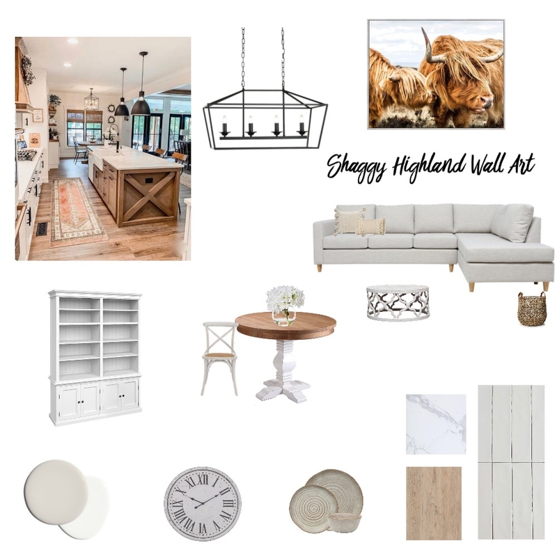 Country Farmhouse 2.0 Mood Board by Tennielle's Designs on Style Sourcebook