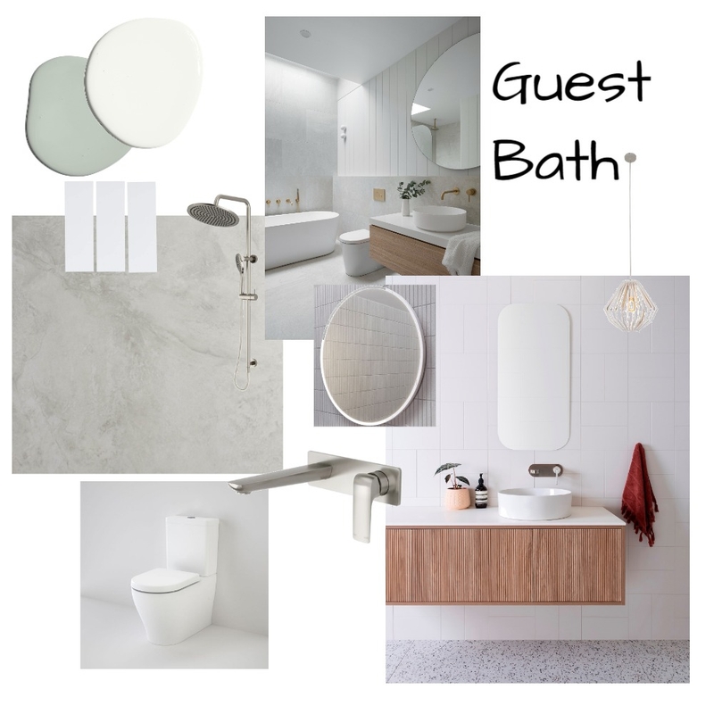 Guest Bathroom Mood Board by JoS1811 on Style Sourcebook