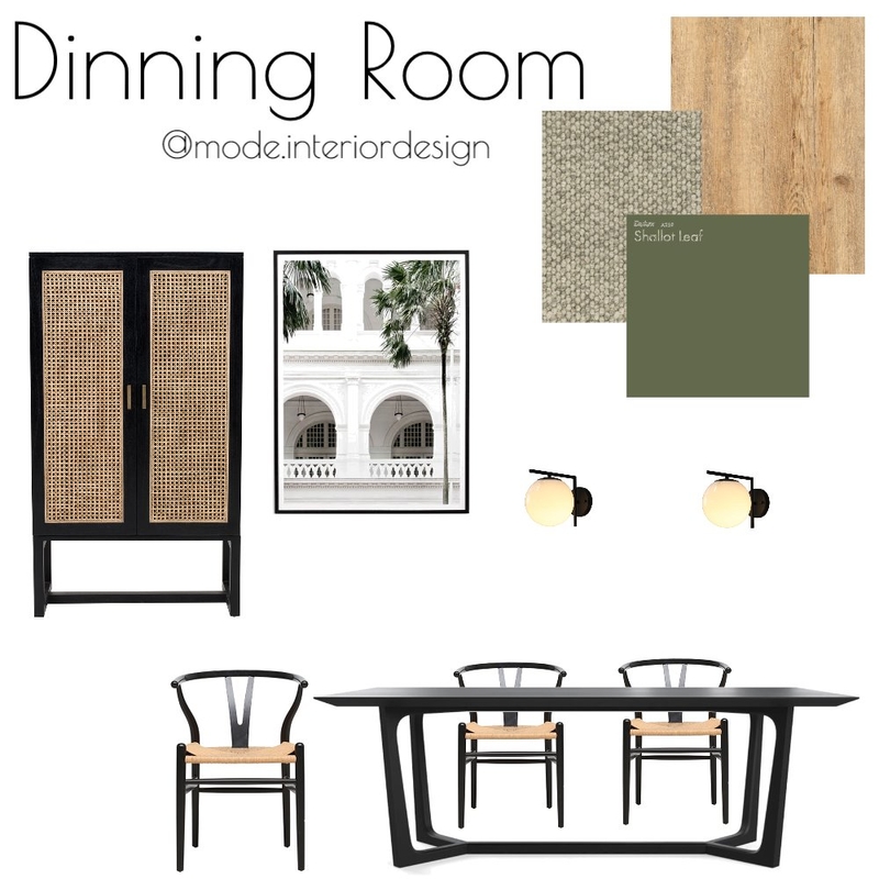 Dinning Room Mood Board by Mode Interior Design on Style Sourcebook