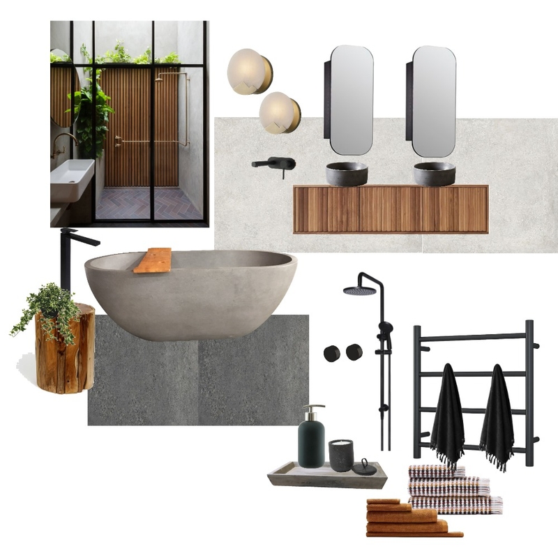 modern bathroom Mood Board by Lannie on Style Sourcebook