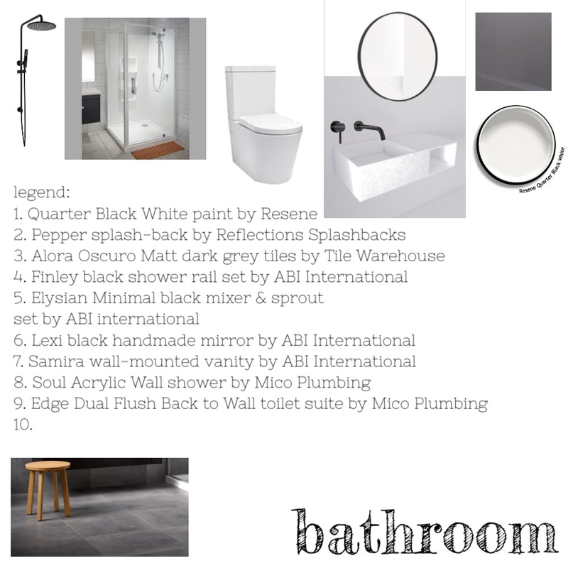 Bathroom Mood Board by Shanmck24 on Style Sourcebook