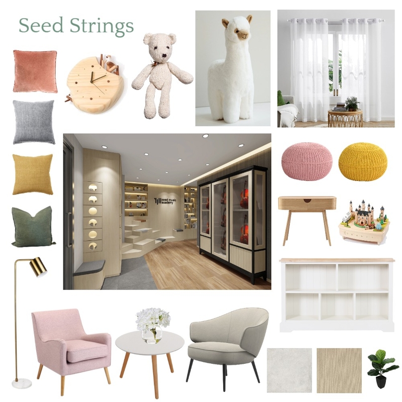 Seed Strings Interior Mood Board by Rebekah Lau on Style Sourcebook