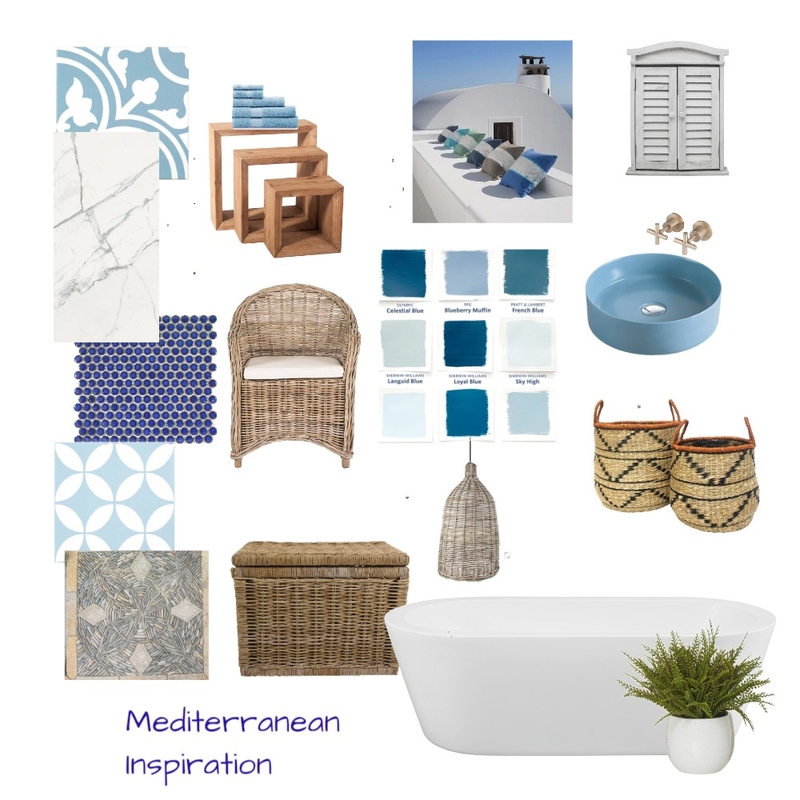 BATHROOM 2 - final Mood Board by DOMINIC on Style Sourcebook
