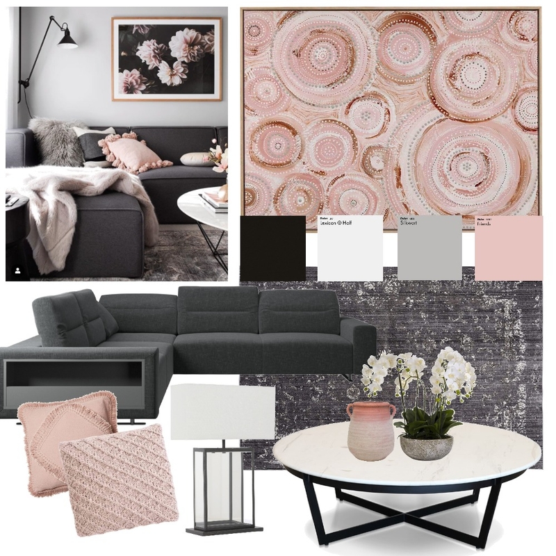 Accented monochromatic Mood Board by Ali Falcs on Style Sourcebook