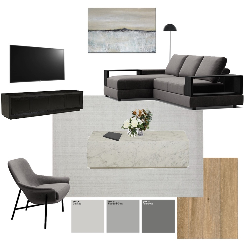 Contemporary Luxe Living Room - Balmoral Mood Board by Kahli Jayne Designs on Style Sourcebook