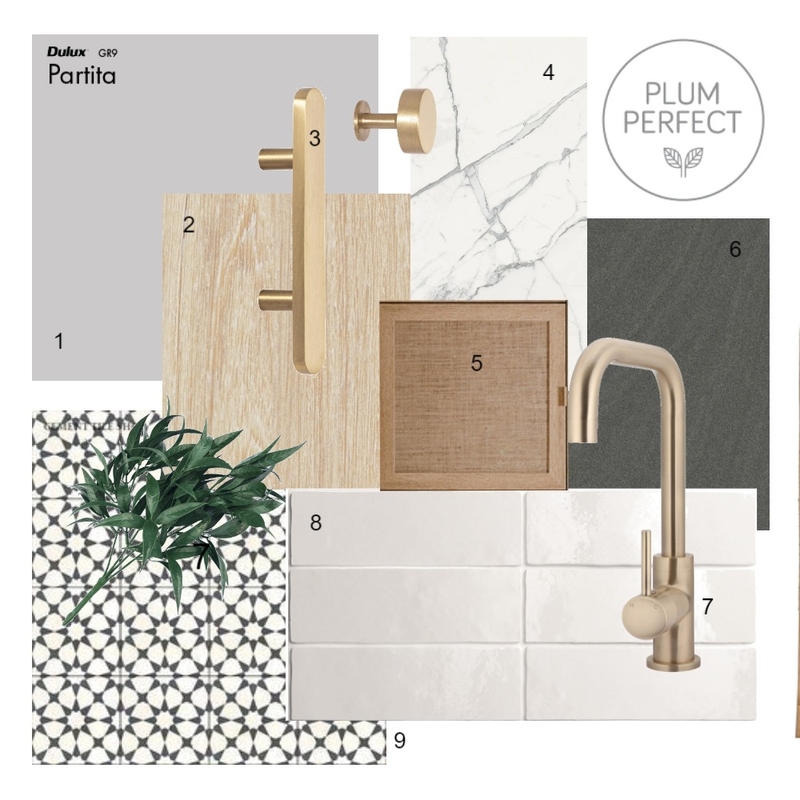 Assignment 11 - Kitchen Materials Board Mood Board by plumperfectinteriors on Style Sourcebook