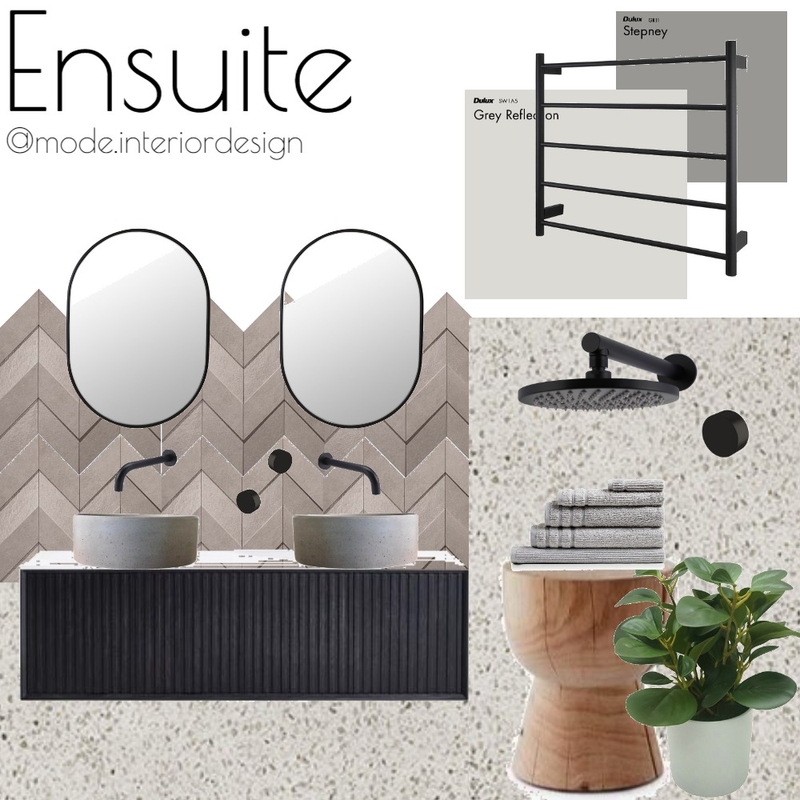 Ensuite Mood Board by Mode Interior Design on Style Sourcebook