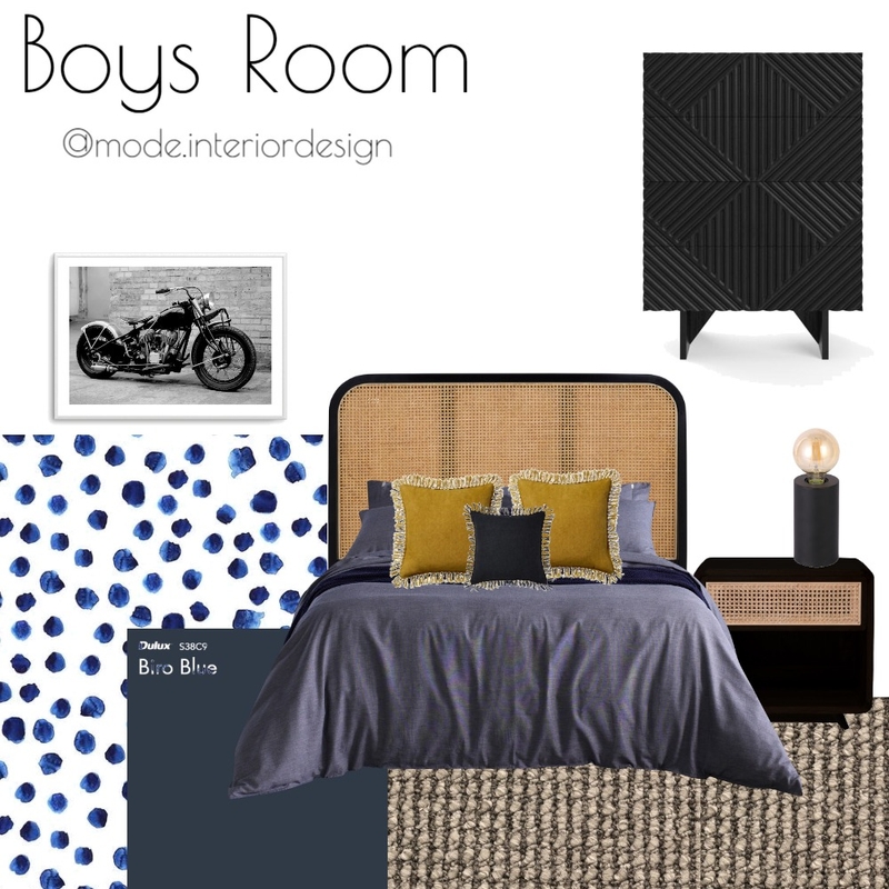 Boys Room Mood Board by Mode Interior Design on Style Sourcebook