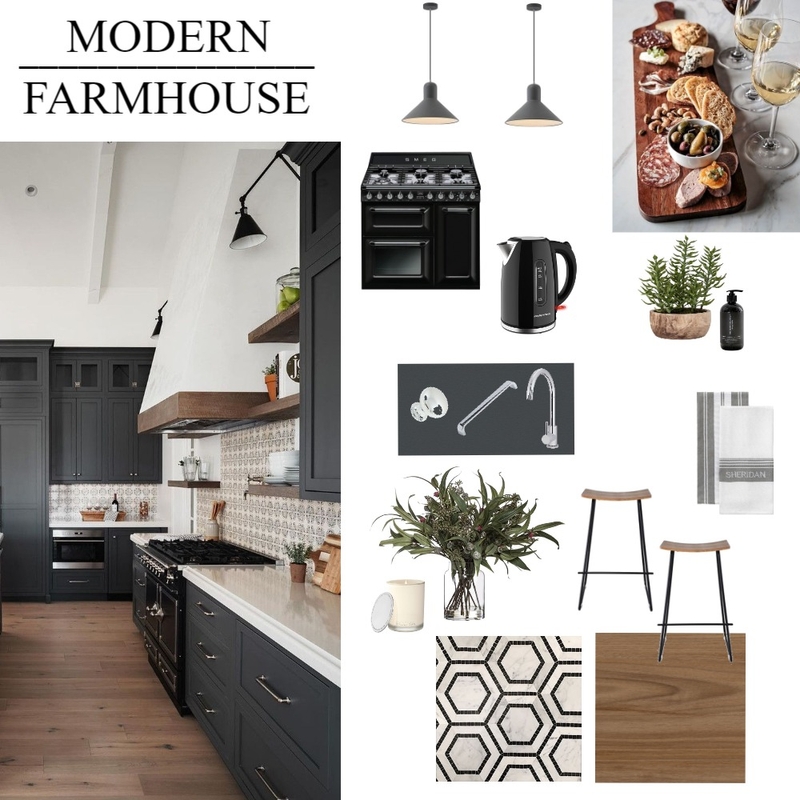 Modern Farmhouse Mood Board by jaimet on Style Sourcebook