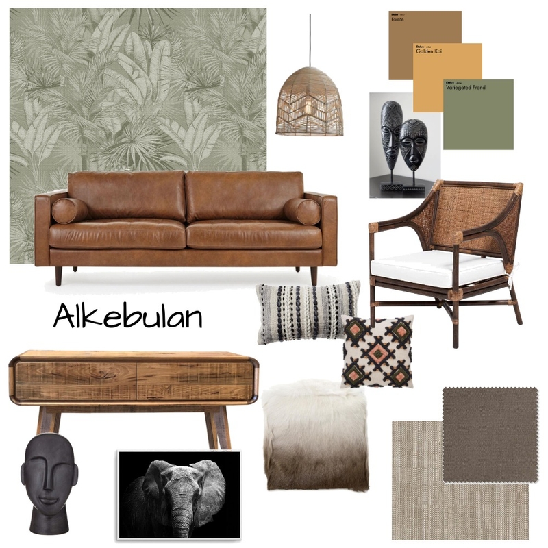 African Design Style Mood Board by Jayden Nel on Style Sourcebook