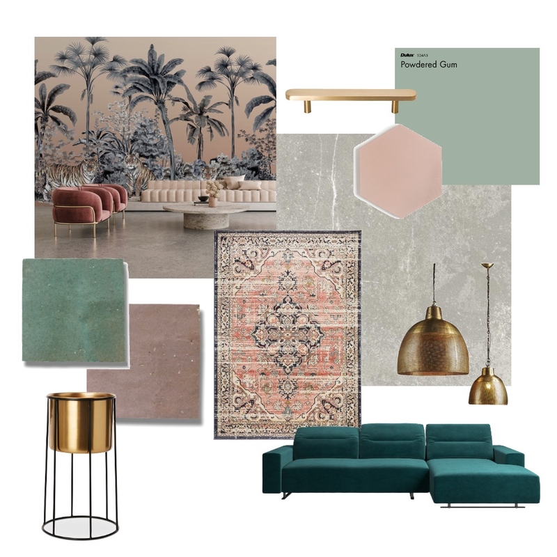 Tonal Dream Mood Board by The Barefoot Bohemian NZ on Style Sourcebook