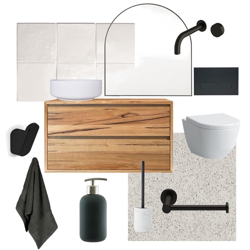Main Toilet Mood Board by IndiaCollins on Style Sourcebook