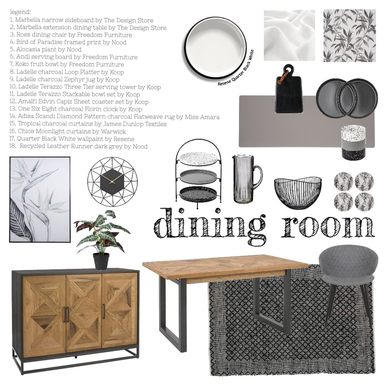 Dining room Mood Board by Shanmck24 on Style Sourcebook