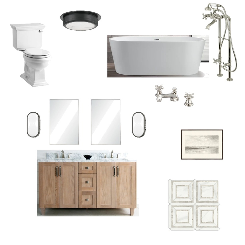 Matthewsbathroom Mood Board by LC Design Co. on Style Sourcebook