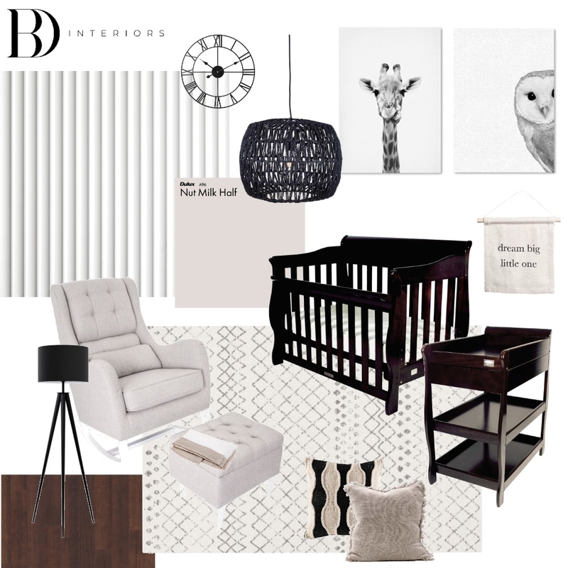 Neutral Nursery Mood Board by bdinteriors on Style Sourcebook