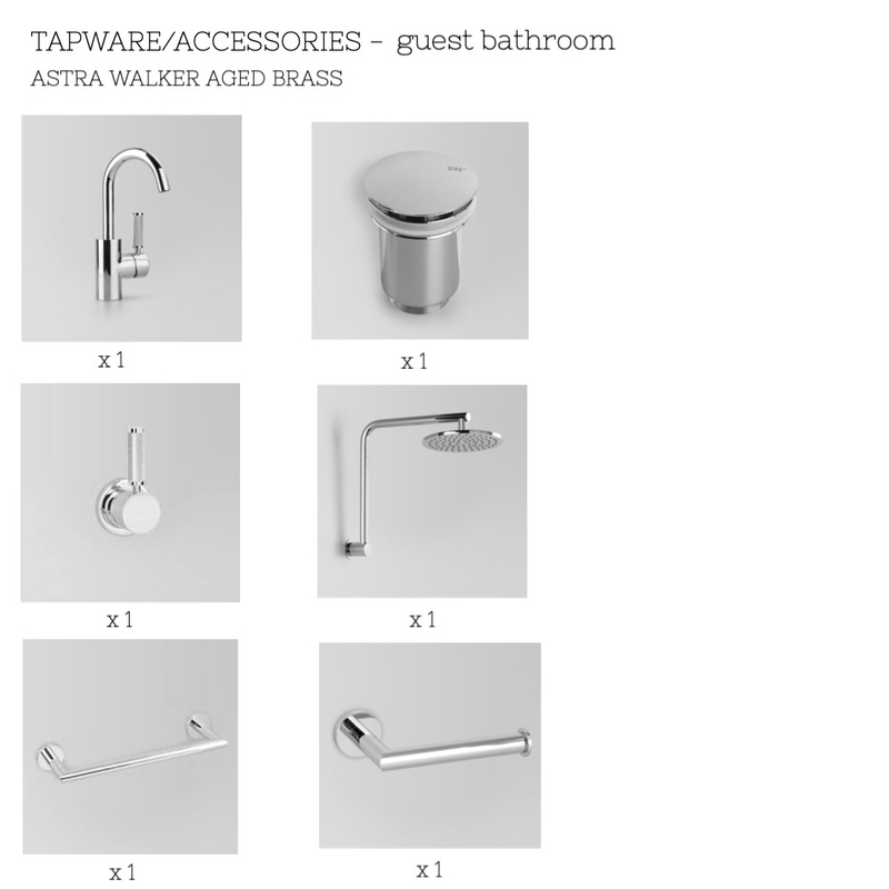 tapware accessories - guest Mood Board by RACHELCARLAND on Style Sourcebook