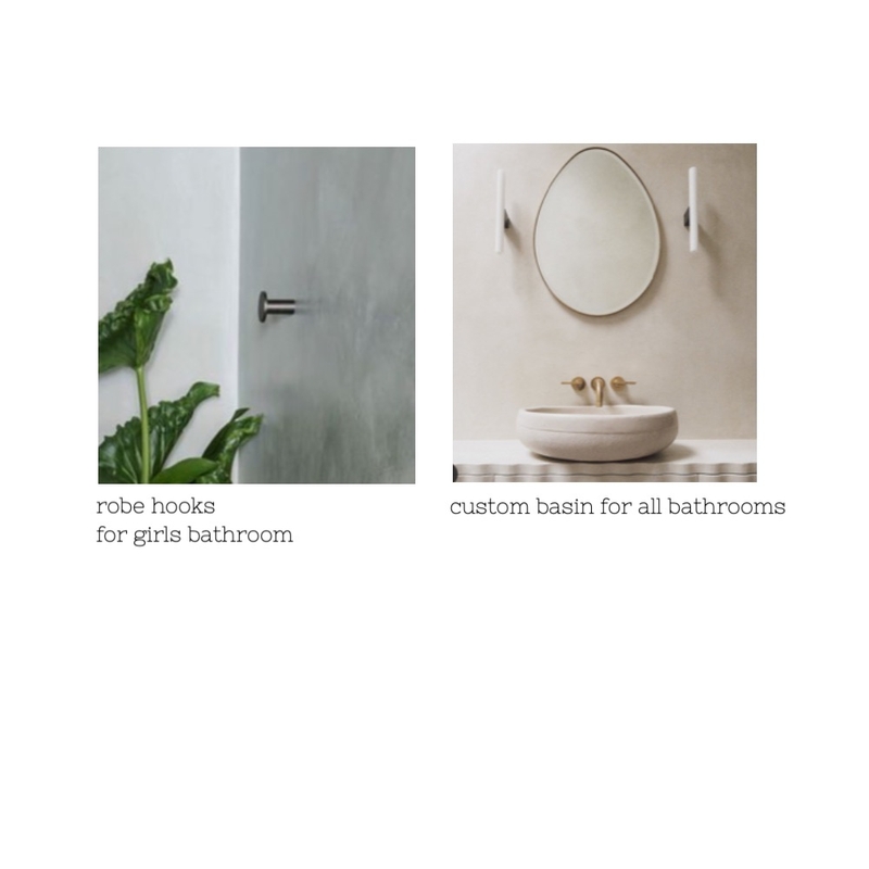 robe hook and basin Mood Board by RACHELCARLAND on Style Sourcebook