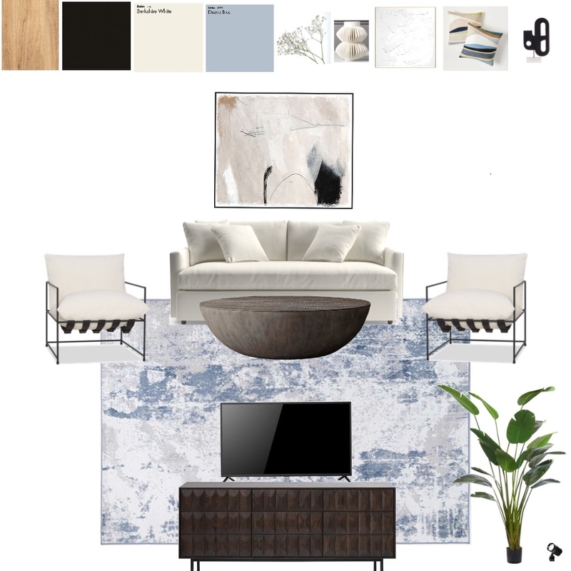 J&M - Living Room Mood Board by Marissa's Designs on Style Sourcebook