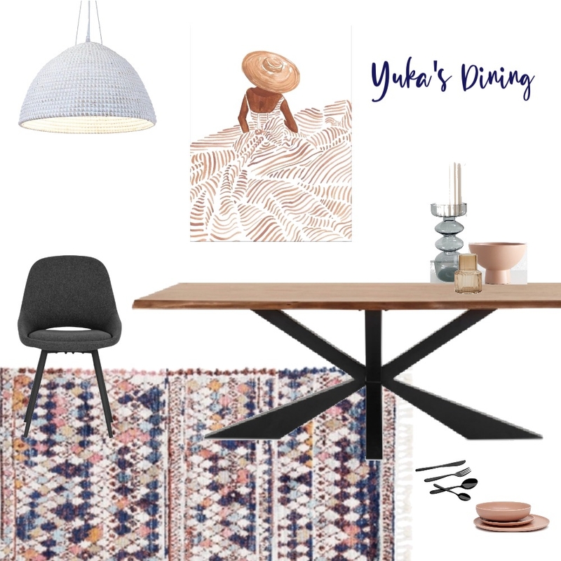 Yuka's Dining Mood Board by LCameron on Style Sourcebook