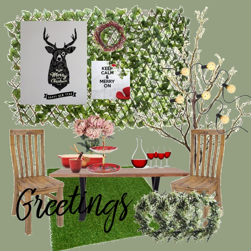 Christmas Mood Board by WHAT MRS WHITE DID on Style Sourcebook