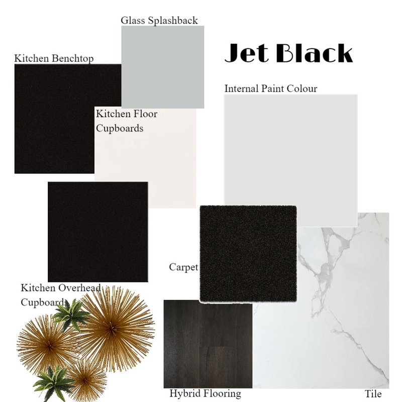 Jet Black Mood Board by Mim Romano on Style Sourcebook