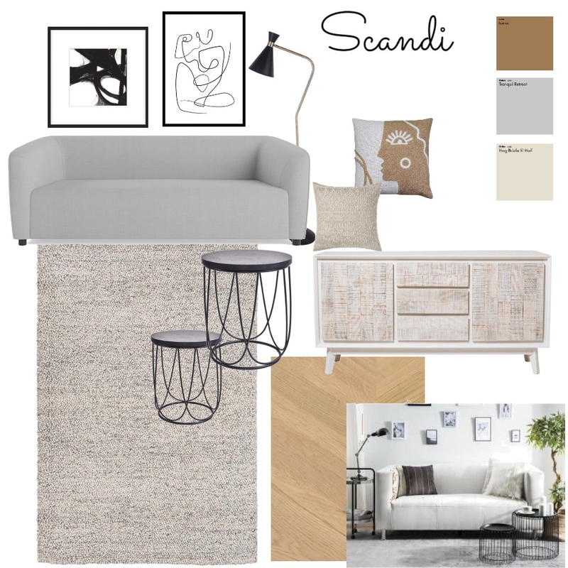 Scandi Mood Board by Kaluba on Style Sourcebook