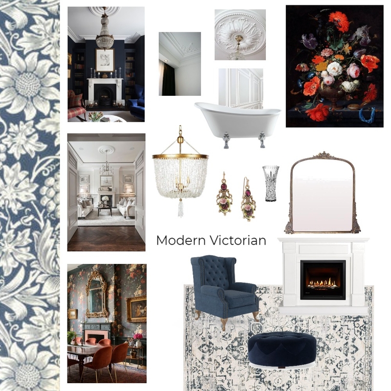 Modern Victorian Mood Board by DN_InteriorDesign_ on Style Sourcebook