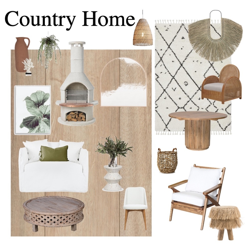 Binnie Country Home Mood Board by binnierachael on Style Sourcebook