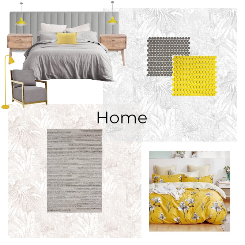Yellow and grey Mood Board by alanahg on Style Sourcebook