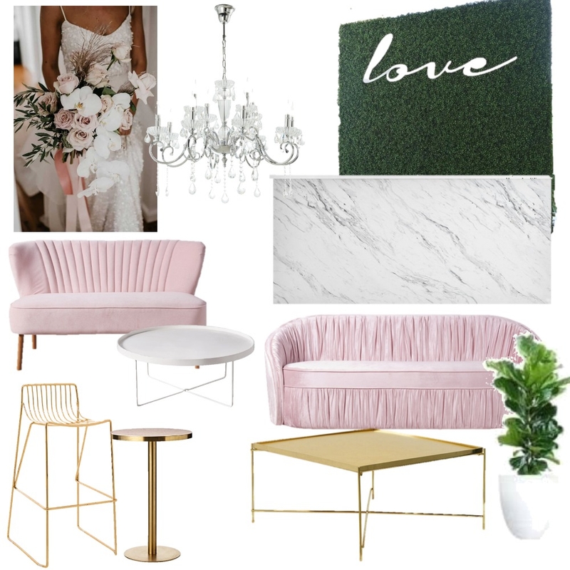 Blush & Gold Wedding Mood Board by annabellepd on Style Sourcebook