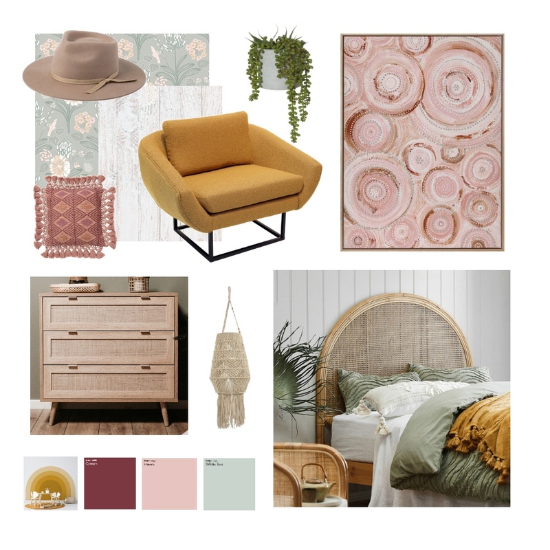 Boho Chic Mood Board by littlehen on Style Sourcebook