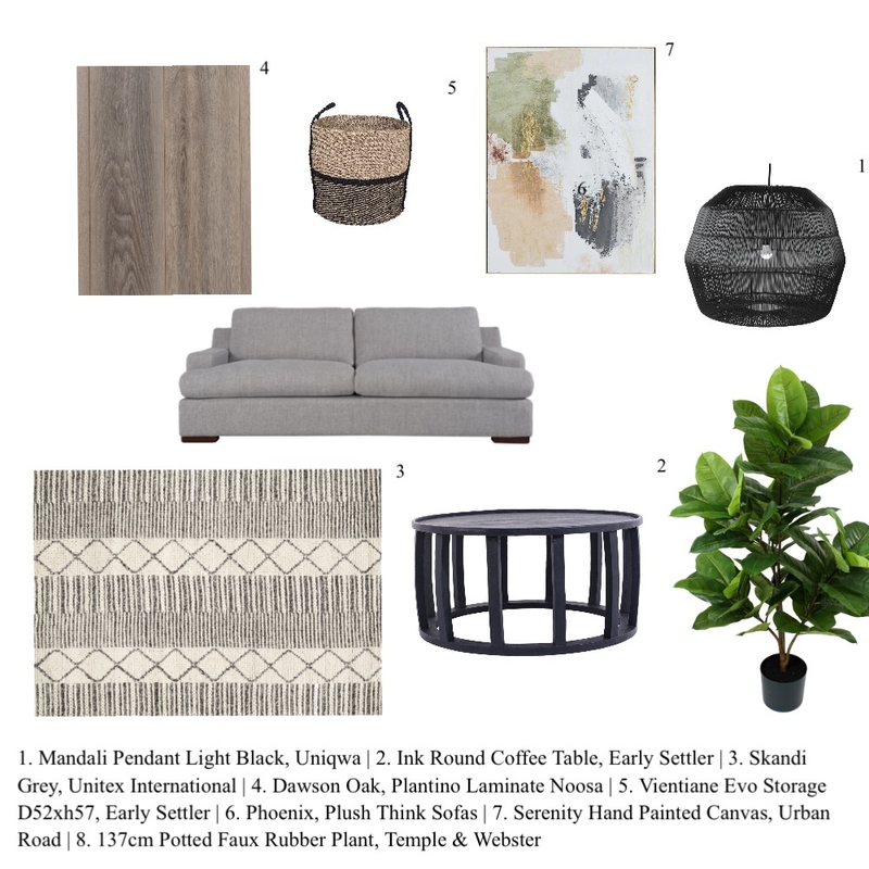 Lounge Mood Board by Catherine Hotton on Style Sourcebook