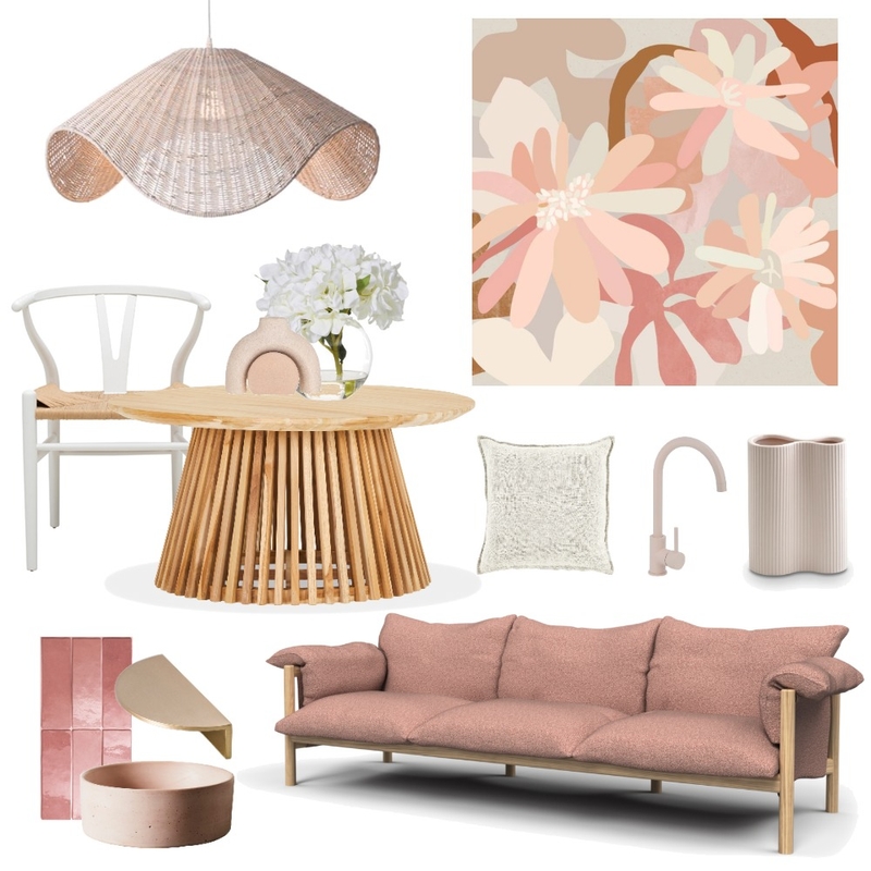 Kimmy Hogan Living Mood Board by Vienna Rose Interiors on Style Sourcebook