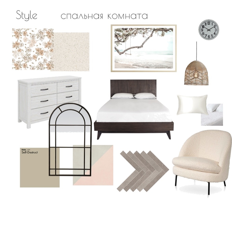 спальня Mood Board by Елена Cтронская on Style Sourcebook