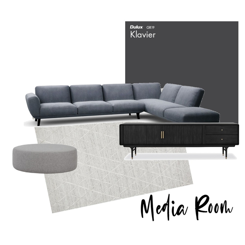 Media Room Mood Board by homeinthefoothills on Style Sourcebook