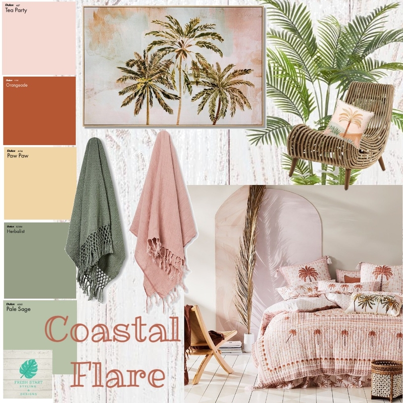 Coastal Flare Mood Board by Fresh Start Styling & Designs on Style Sourcebook