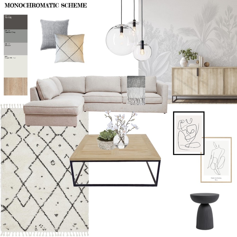 LIVING ROOM - GRAY HAVEN - 1 Mood Board by Dorothea Jones on Style Sourcebook