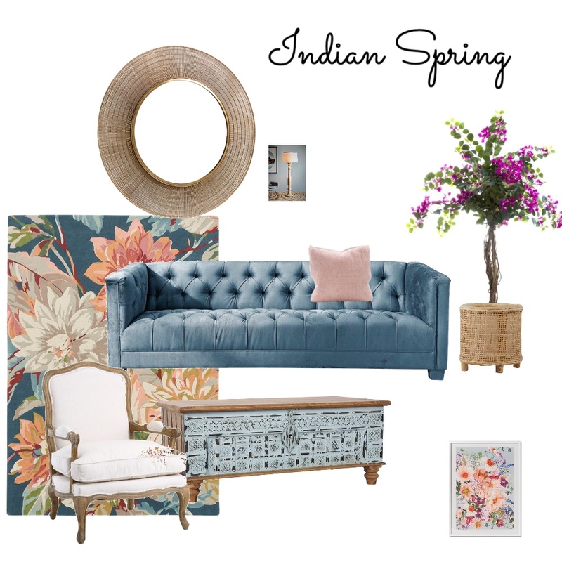 Indian Spring Mood Board by Ashwathi on Style Sourcebook