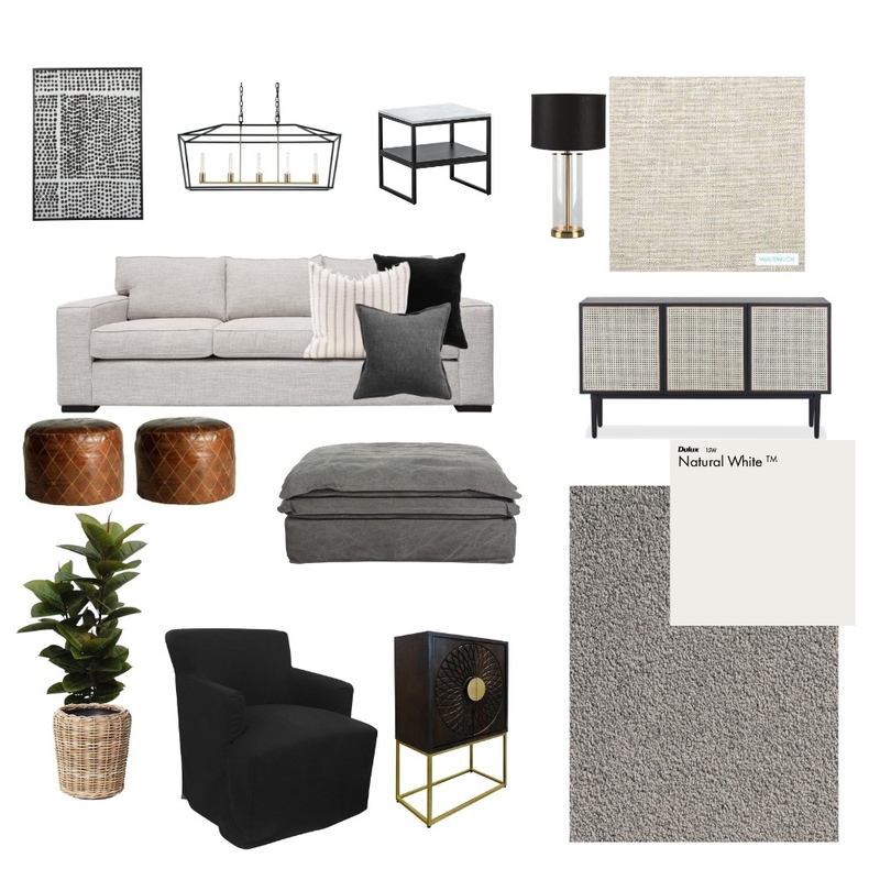 Family Room Mood Board by Lisa on Style Sourcebook