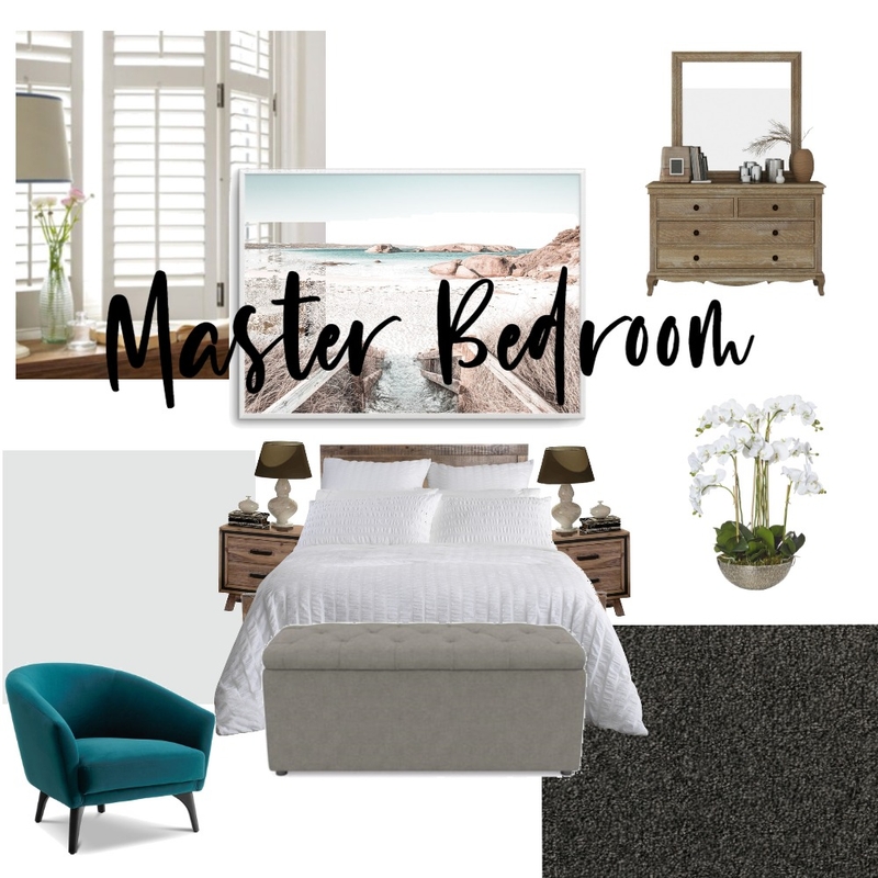 Dreamy Master Bedroom Mood Board by JessC on Style Sourcebook