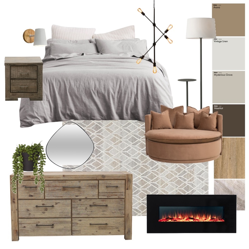 scandi modern master bedroom Mood Board by Dani_R on Style Sourcebook