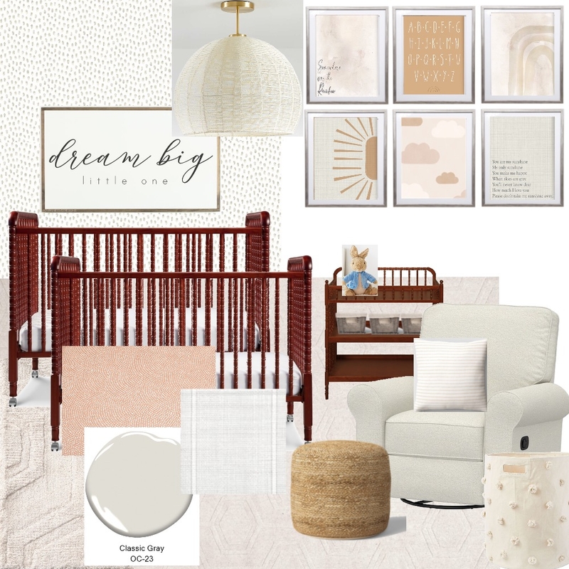 Pierce Nursery Mood Board by DecorandMoreDesigns on Style Sourcebook